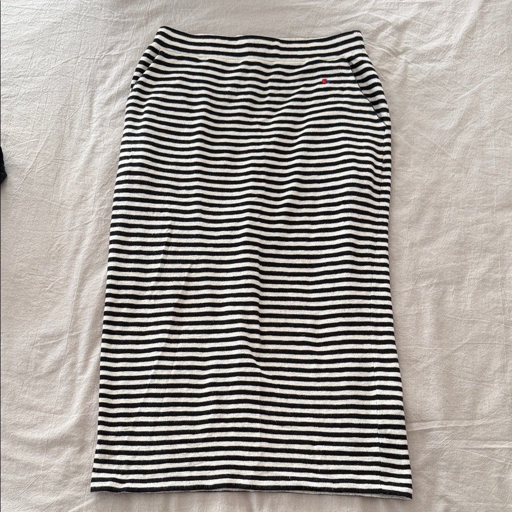 Clare V. Striped Women's Knit Pencil Skirt